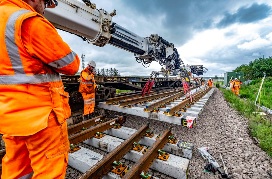 NETWORK RAIL TO IMPROVE JOURNEYS WITH RELIABILITY-BOOSTING TRACK UPGRADE BETWEEN SCARBOROUGH AND HULL